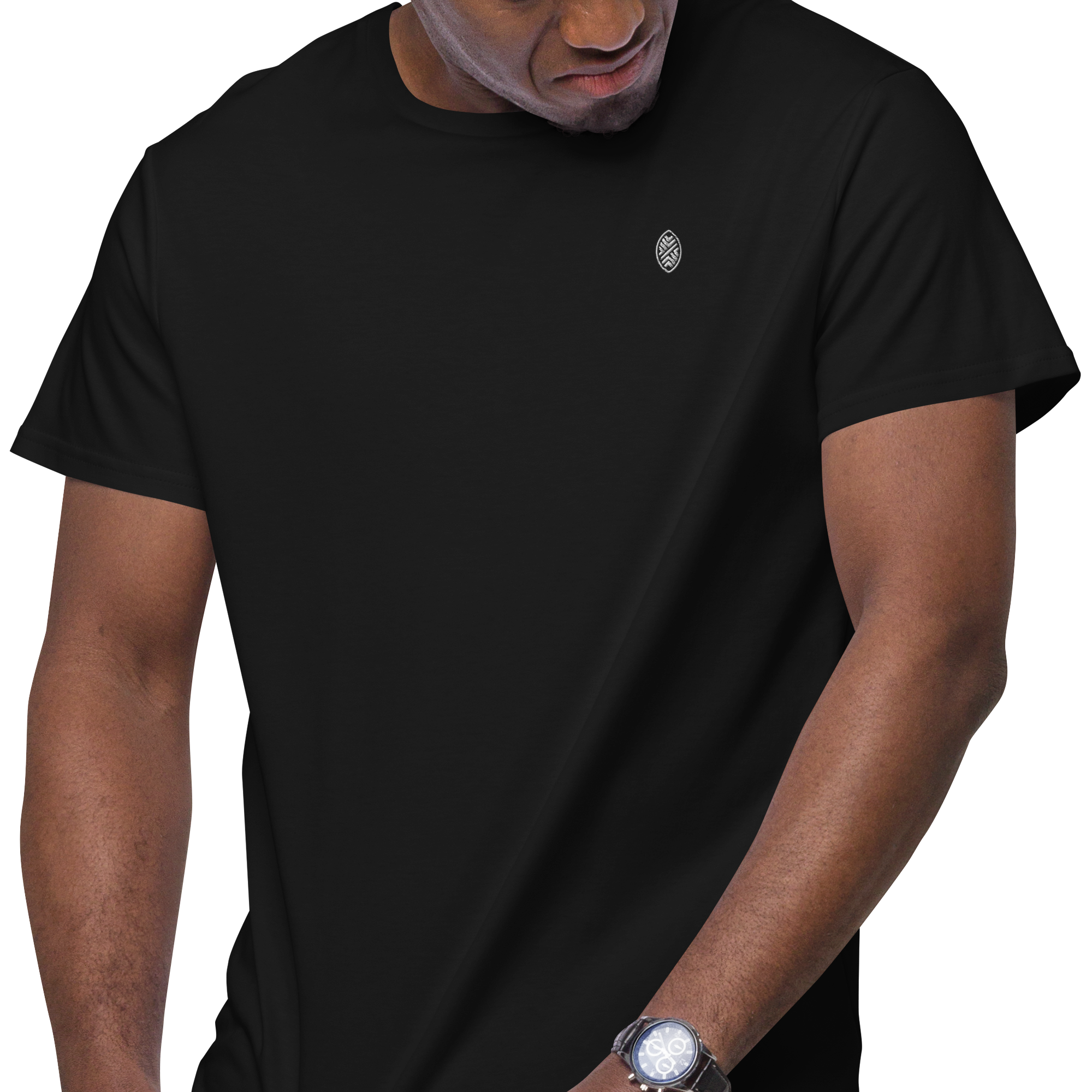 Shield Premium Cotton Tee (Noir) - Image 3
